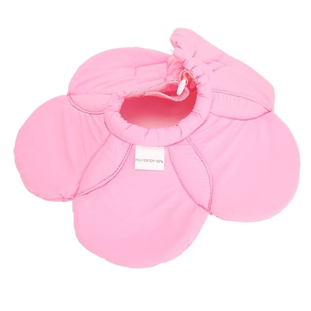 Pet Recovery Collar, Sunflower Shape Dog Elizabeth Collar Hook And Loop Design Adjustable Lightweight For Post Surgery YLSB05 Pink,YLSB06 Green,YLSB08 Purple