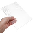 thumbnail image 3 of SNNROO Clear Acrylic Binder Notebook Cover 6 Ring A5 Planner Binder Shell 1 Piece, 3 of 8
