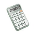 thumbnail image 3 of MERIGLARE Handheld Mechanical Calculator 12 digits Large LCD Display for Office Market Green, 3 of 9