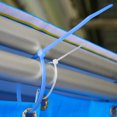 thumbnail image 2 of Blue Reusable Nylon Cable Ties With Buckle Lock Adjustable Zip Ties For Organizing Cables Wires Decorations Garden Plants Heavy Duty Weather Resistant Pack Of 100 Multi-Color, 2 of 7