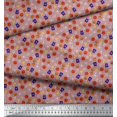 thumbnail image 3 of Soimoi Poly Georgette Fabric Trophy,Timer Clock & Basketball Sports Print Fabric by The Yard 42 Inch Wide, 3 of 3