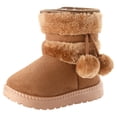 thumbnail image 1 of TIMIFIS Snow Boots For Kids Toddler Boys Girls Outdoor Shoes Non Slip Booties With Side Zipper - Spring, 1 of 4