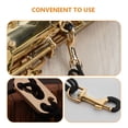 thumbnail image 4 of SHISUYAN Sangle de Cou en Cuir pour Saxophone Tenor Alto Soprano Sangle de Remplacement, 4 of 8