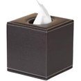 thumbnail image 1 of Tissue Box Holders, Tissue Box Cover Napkin Holder Pu Leather Tissue Dispenser Facial Tissue Box For Home Office Car Tissue Cover (brown), 1 of 3
