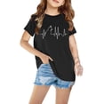 thumbnail image 2 of Birdeem Chemises pour Filles Tout-Petits Enfants Garçons Filles T-Shirt en Coton Mode Mignon Col Rond Imprimé Tee Manches Courtes Haut, 2 of 12