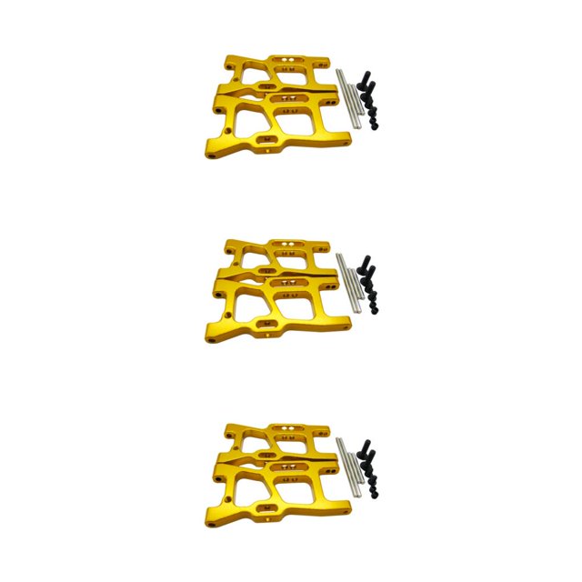 mmirethe 1/14 LC Racing S With Front Lower Arm For Improved Handling Improve Performance yellow 3Set