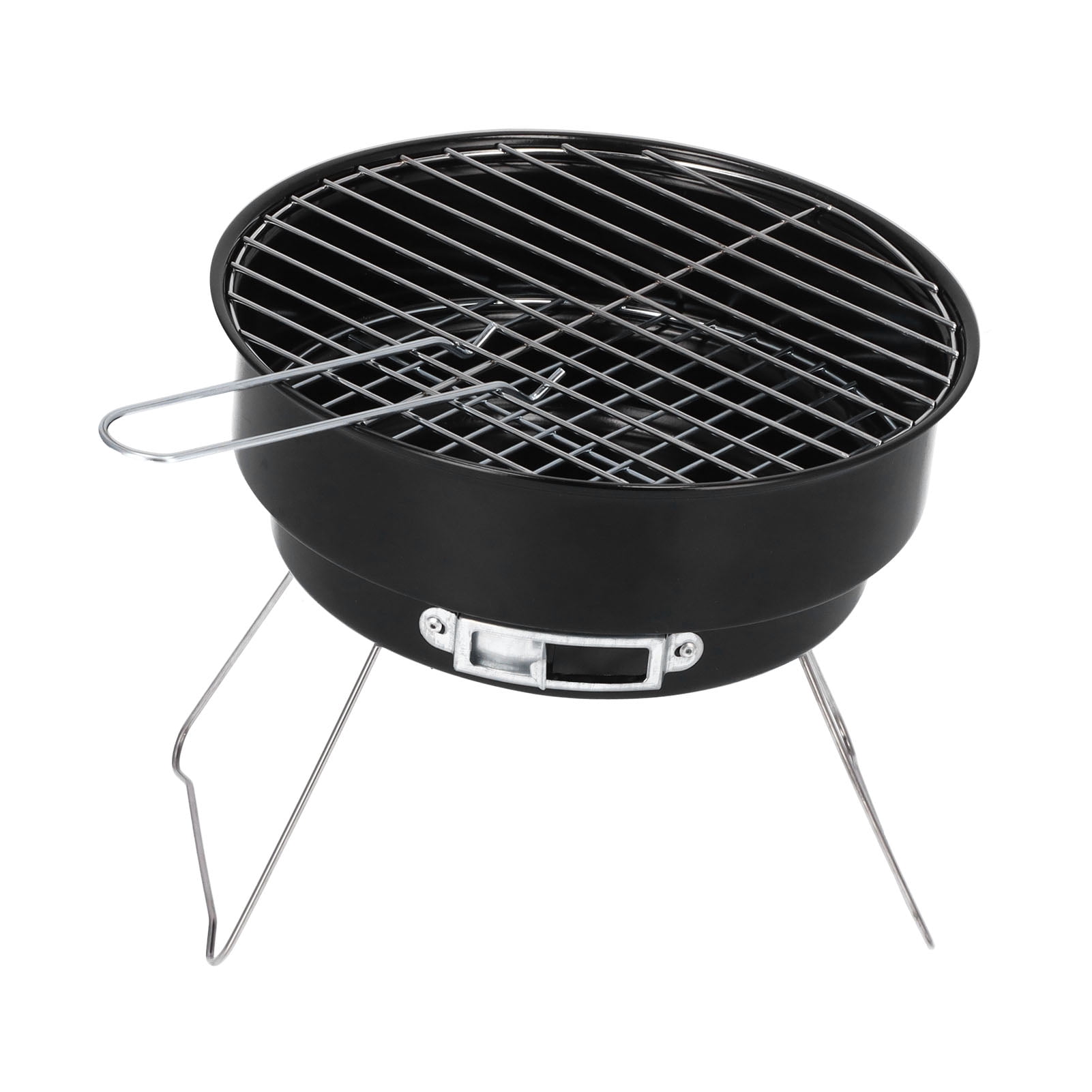 BBQ Grill,Mini Round Barbecue Grill BBQ Stove Outdoor Grilling Exceptional Craftsmanship