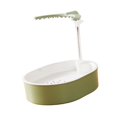 thumbnail image 4 of Almencla Automatic Parakeet Bird Bath Small Medium Birds Conure Cockatiel Parrot Bath U Shaped Green, 4 of 8