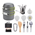 thumbnail image 4 of Kit de Cuisine de Camping 11 Pcs avec Réchauds à Pot Mousqueton Ensemble de Sac à Dos en Alliage Couleur_a, 4 of 8