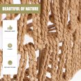 thumbnail image 2 of SHISUYAN Straw Rope Woven Lampshade Grass Rope Rustic Ceiling Lamp Cover for Replacement Size S, 2 of 8