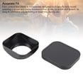 thumbnail image 4 of Metal Square Lens Hood, Aluminium Alloy Lens Shade with Cap, Scratch Proof Lens Hood Protector Easy to Install for SLR Cameras DSLR Cameras, 4 of 7