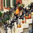 thumbnail image 2 of Halloween Lights Outdoor Maple Leaf Garland With 10 LED String Lights For Indoor Outdoor Fall Decor 78.7 in, 2 of 7