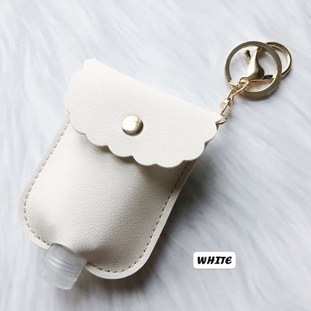 Agiferg Travel Bottle And Keychain Holder Refillable Empty Bottles For Hand Sanitizer