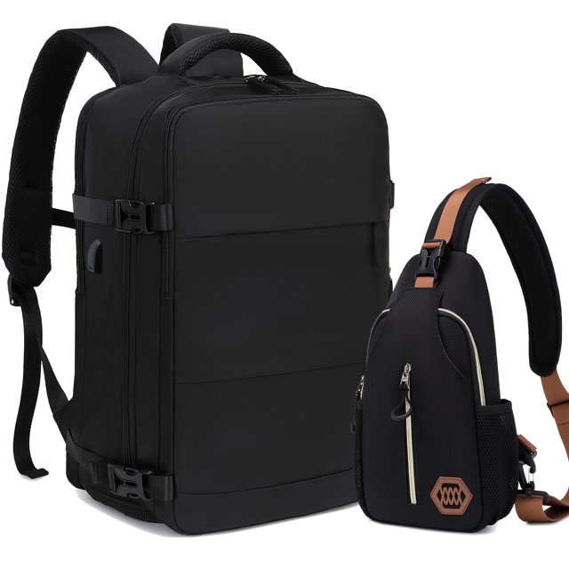 Multifunctional Travel Backpack, Airline Approved Waterproof Casual Daypack, Carry On