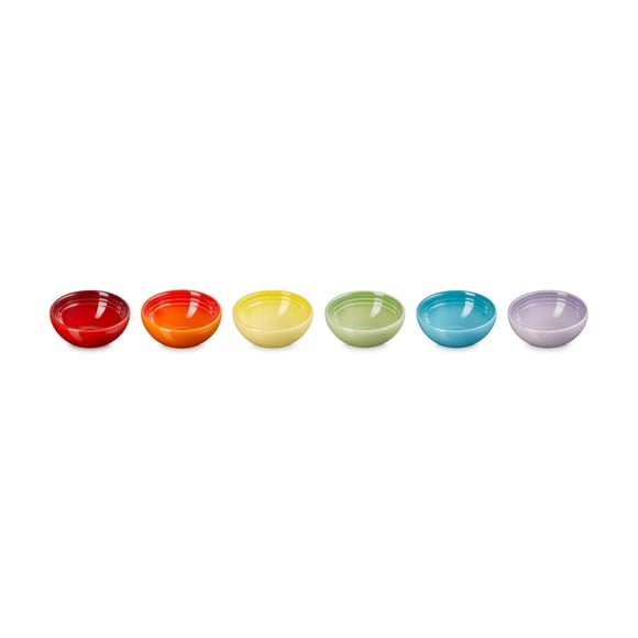 Le Creuset Ensemble de 6 Bols Pincés Vancouver 2 Oz Multicolore
