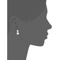 thumbnail image 2 of Anne Klein Boucles d'Oreilles à Clip Ton Or et Fausses Perles, 2 of 4