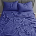thumbnail image 3 of Nestl Full XL Sheet Set, 1800 Series Microfiber Deep Pocket 4 Piece Bed Sheet Set, 3 of 8