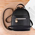 thumbnail image 2 of Kcodviy Women Purse Letter Small Backpack Vacuum Commercial Mobile Phone Shoulders Bag Canvas Backpack Messenger Bag, 2 of 6