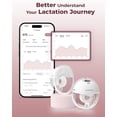 thumbnail image 3 of Momcozy M5 Smart App Control Hands Free Breast Pump, Electric Wearable Breast Pump with 3 Modes & 9 Levels, 1 Pack, Cozy Red, 3 of 9