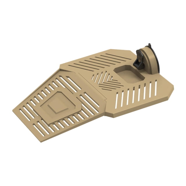 Milaget Turtle Basking Platform Detachable for Frog Water Turtle Tank Bearded Dragon Khaki L
