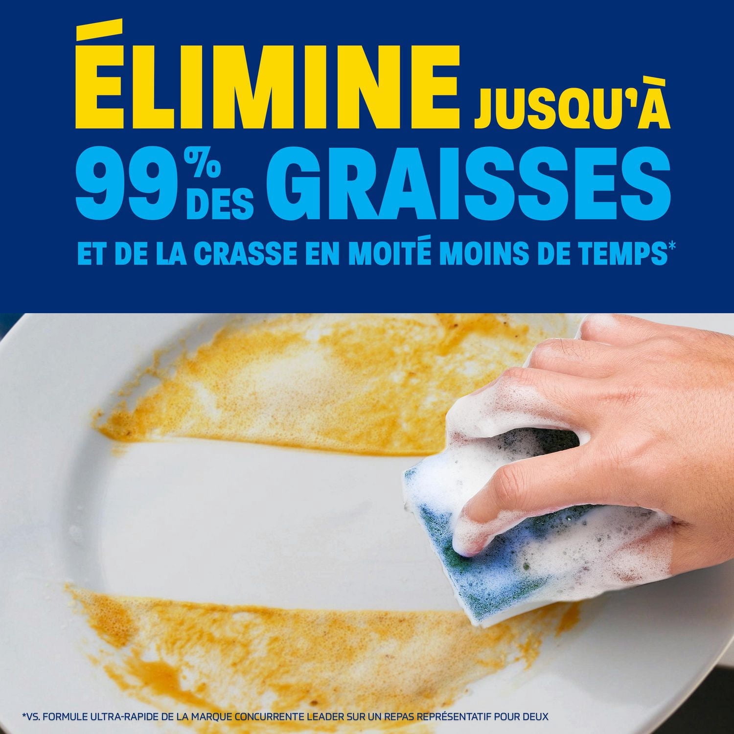 Dawn Powerwash Vaporisateur pour la Vaisselle au Citron, Recharge de Savon à Vaisselle Liquide 473ML