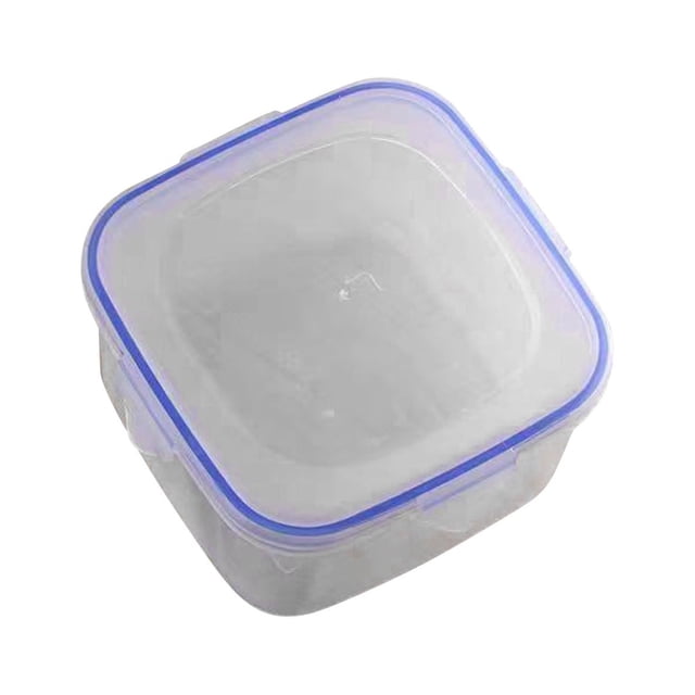 Yhmxh Closet Organizers and Storage Microwave Plastic Preservation Box Set,Refrigerator Lunch Box,Sealed,Heatable Food Storage Box Storage Basket