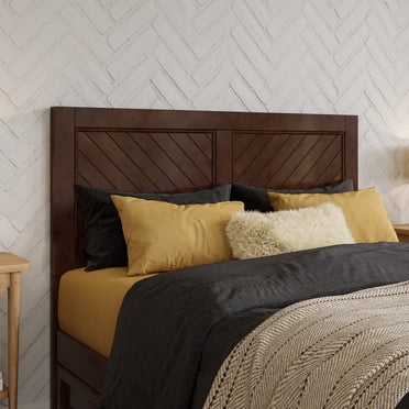 Canyon Full Wood Headboard in Walnut