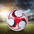 thumbnail image 3 of relayinert Long Service Life Soccer Ball For Football Middle School And Training 2 Red 1Set, 3 of 6
