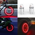 thumbnail image 1 of EGNMCR 2pcs LED Tire Stem Caps Neon Auto Accessories Bike Bicycle Car Auto valve light, 1 of 2