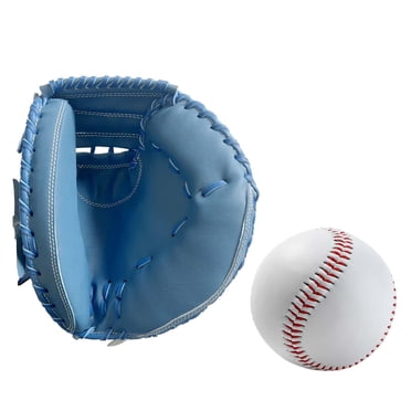 jinwen Adult baseball glove, 12.5'' softball glove for training and beginner, left hand Blue
