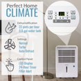 thumbnail image 4 of Refurbished Keystone KSTAD224D Dehumidifier with Electronic Controls White 22-Pint, 4 of 9