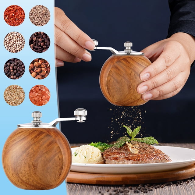 Fridja Sales Hand Cranked Mini Circular Grinder Kitchen Small Tool Grinder Kitchen Essentials