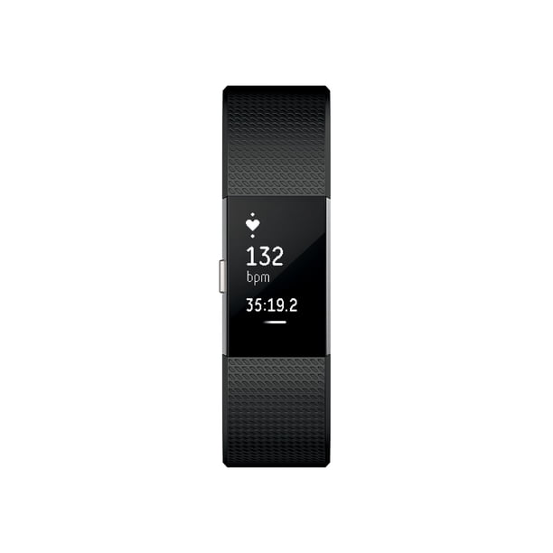 fitfit - fitbit charge 2 Sサイズ ブラック Fitbit Charge 2 Heart Rate + Fitness Wristband, Black, Large (US