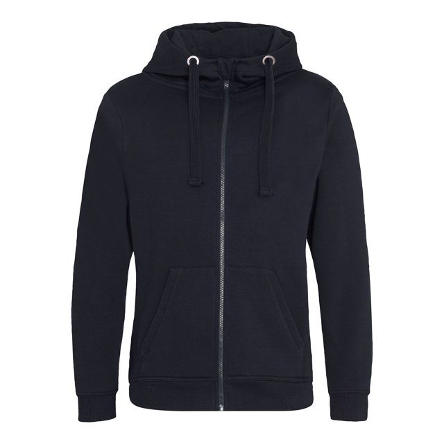 AWDis Just Hoods Homme Graduate Chandail à Capuchon Épais à Fermeture Éclair Intégrale