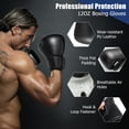 thumbnail image 2 of Goplus Sac de Frappe Autoportant Sac de Kickboxing avec Support Base à Ventouse, 2 of 7