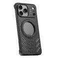 thumbnail image 1 of Metal Case For IPhone 17 Pro Max/17 Pro/17, Aluminum Alloy Case With Magnetic Rotating Ring Stand Heat Dissipation Shell, 1 of 8