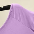 thumbnail image 4 of TACILIP Pyjamas pour Femmes Manches Cap Été Hauts Col Bateau T-Shirts Tenues Mode Vêtements de Nuit, 4 of 7