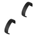 thumbnail image 3 of ziyahi Universal Watch Link Bracelet Ultimate Durable Replacement Watch Strap Elegant 18MM black 2Set, 3 of 6