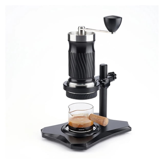 Manual Espresso Machine 9-12Bar Hand Pressure Portable Outdoor Travel Manual Extraction Coffee Maker Espresso Machine , Removable Reservoir