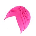 thumbnail image 4 of Bonnet Plissé Pré-Noué pour Femmes Bonnet Tricoté Turban de Soleil, 4 of 7