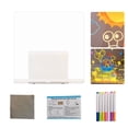 thumbnail image 4 of 2ml Drawing Board Doodle Glow Drawing Board LED Note Board with Colors Acrylic Boards with Soft Eye Light Led Note Board with Colors, 4 of 4
