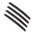 thumbnail image 2 of Miulika 2x4Pcs Universal Door Edge Guards Side Door Protection Stickers for Vehicle , Black, 3 Pcs, 2 of 9