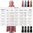 thumbnail image 3 of RXMEKW Muslim Dress Set With Shawl for Girls Long Sleeve Round Neck Ruffle Dress 2-Piece Outfit Pink, 3 of 8