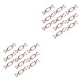 thumbnail image 1 of relayinert Candy Shaped Mini Necklace Organizer Earrings Necklace Storage Pink 10 Pcs 2Set, 1 of 6
