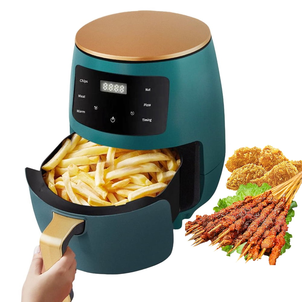Air fryer household multifunctional smart with touch screen 6L large capacity 1200W high power electric oven can be reserved