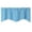 Blue, variant on Extra Wide Short Valance Curtains for Kitchen Bathroom Living Room - Microfiber Polyester Window Treatment with Bright Colors and Smooth Draping