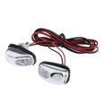 thumbnail image 3 of DYNWAVECA 1 Pair Car Hood Windshield Wiper Washer with LED Light , Colorful Light, 39(mm), 3 of 10