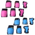 thumbnail image 3 of Coussinets de Casque de Vélo pour Enfants 7 en 1 Ajustables Protecteurs pour Planche à Roulettes, 3 of 8