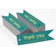 thumbnail image 2 of Inkdotpot Pack Of 50 Real Gold Foil Paper Tags Thank You For Celebrating With Me Birthday Favor Hang Tags, 2 of 6
