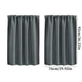 thumbnail image 3 of PRETXORVE Solid Color Curtains Living Room Bedroom Kitchen Partition Curtains Home Curtains, 3 of 3